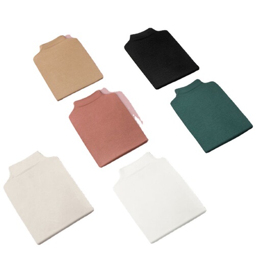 New size-free half turtleneck muscle base layer, high elasticity, comfortable, warm, seamless, slim fit, versatile base layer for women