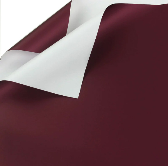 Papel de embalaje de flores floristería ramo floral papel de embalaje de flores papel de regalo papel de doble cara de dos colores Ouya papel al por mayor