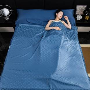 2025 New Split Washed Tencel Jacquard Dirt-Proof Sleeping Bag