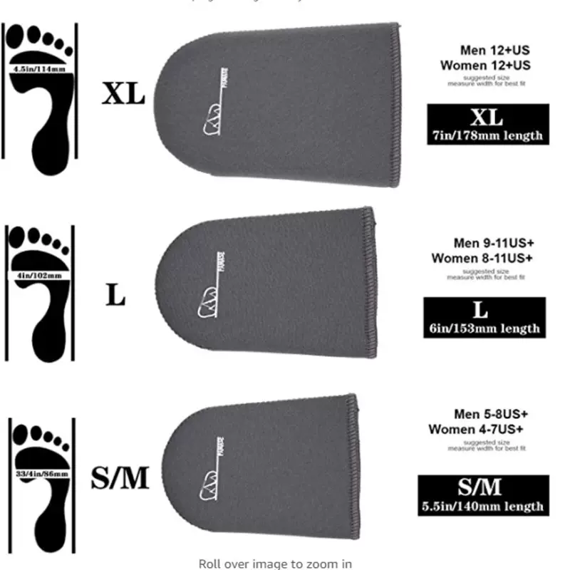 厂家现货潜水料脚掌套脚趾保护套舒适脚掌套氯丁橡胶保暖防冻脚套