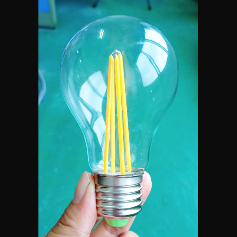 A60梨形灯泡E27螺口 220V110V仿钨丝灯高亮灯泡替换白炽灯透明24V