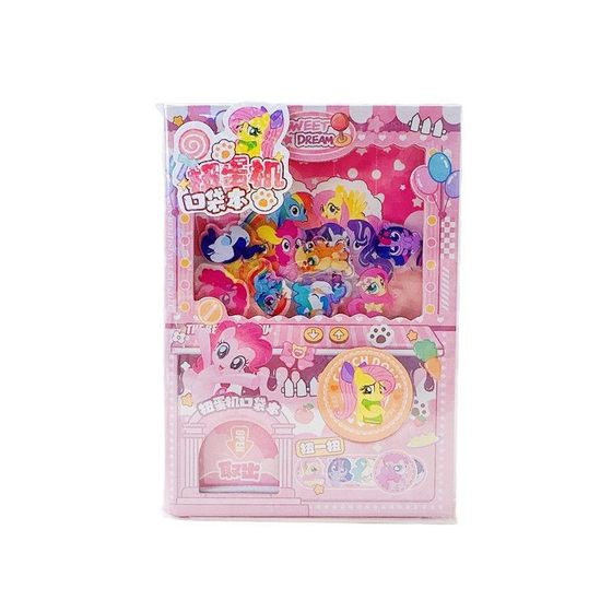 New Twisted Gashapon Machine This Cute Cartoon Pony Notebook Decompression Gashapon Machine Pocket This Hand Account Journal