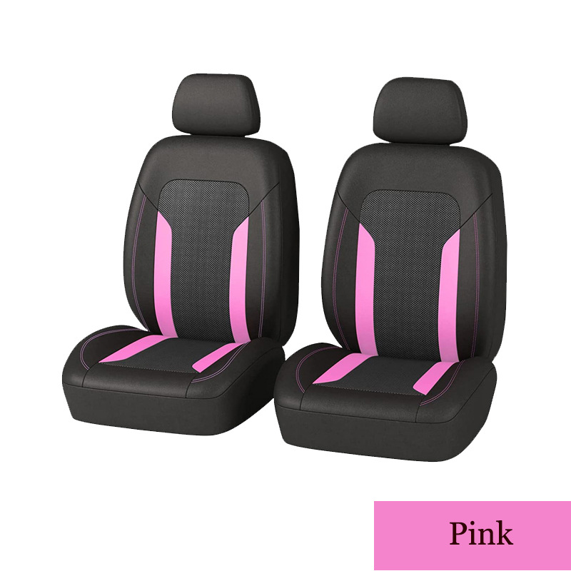 Half set of car seat covers, universal for all seasons, cross-border platform foreign trade mesh seat cushion cover, anti-dirt protective seat cover for car