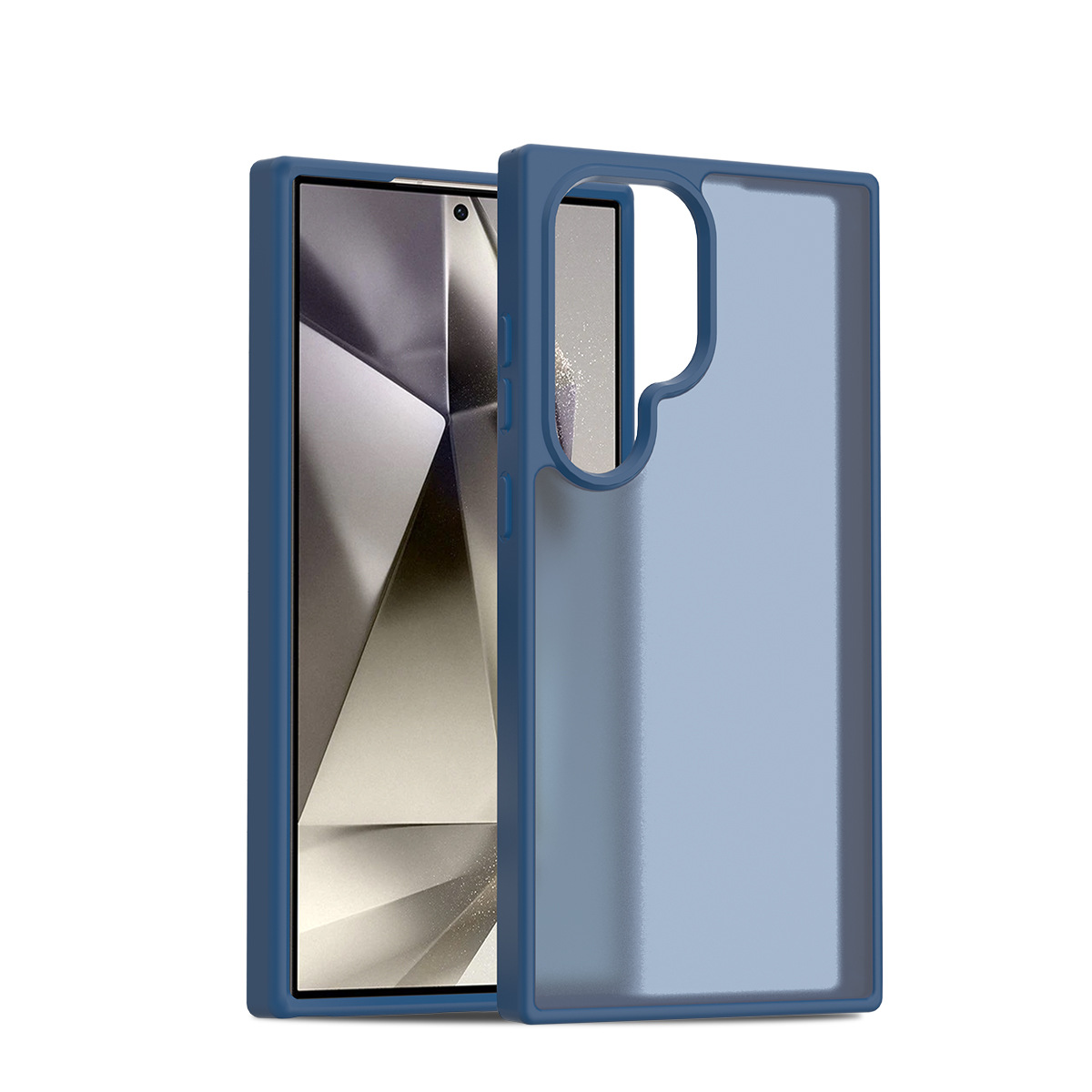 Comercio exterior aplicable a Samsung A15 piel caja de teléfono móvil 2 - en - 1 pc + tpu cubierta protectora esmerilada gruesa 2.0mm fábrica