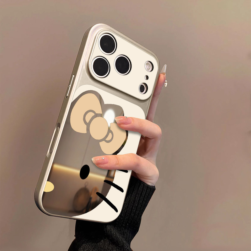Suitable for Apple 17Promax Mirror Phone Case Iphone17 New Model for Women 16Pro Niche Style 15Lus Super Good