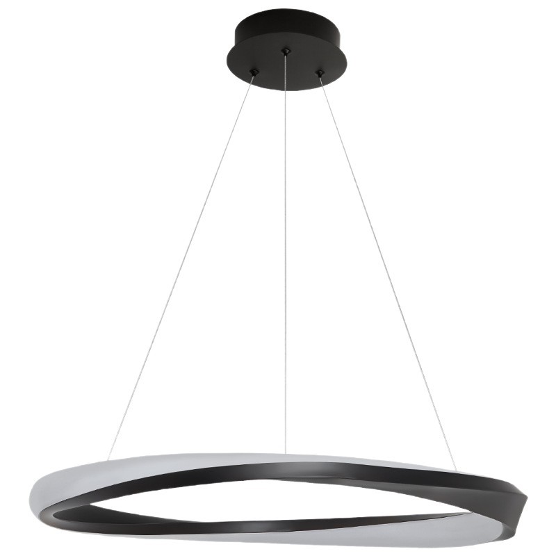 Lámpara de techo para sala de estar, lámpara italiana minimalista para sala de estar, lámpara circular moderna y sencilla para comedor, lámpara para dormitorio que protege la vista, accesorios de iluminación Zhongshan 055L