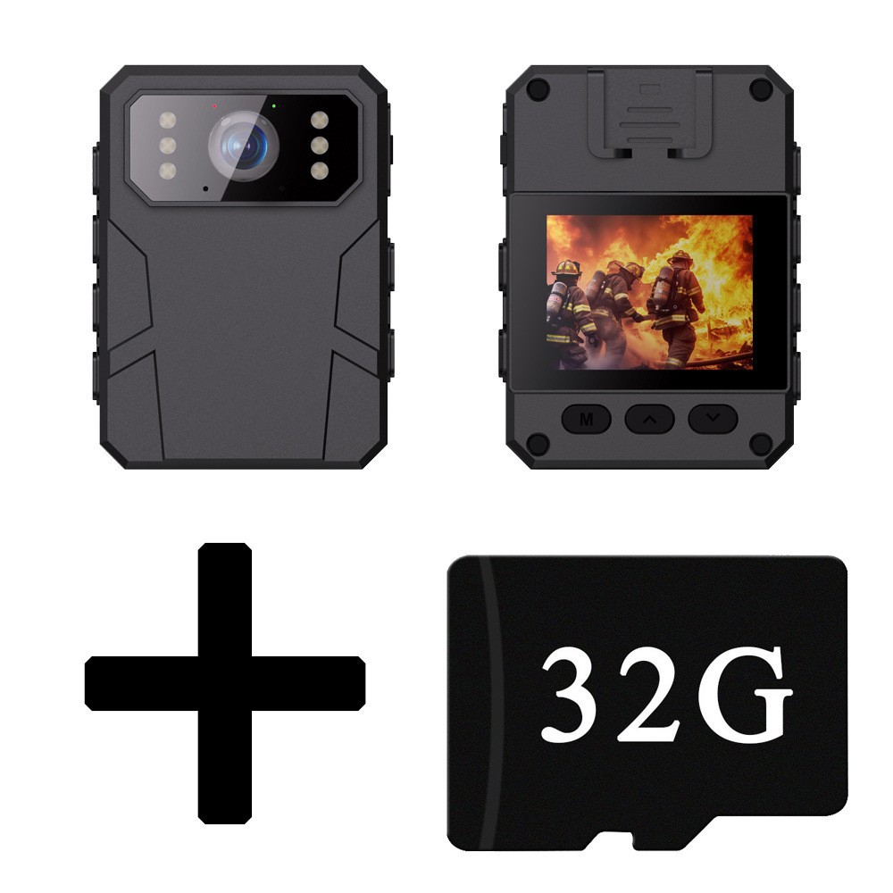 Nueva grabadora de aplicación de la ley, grabadora de video digital HD, grabadora de sala de conferencias con clip trasero para exteriores, lápiz de cámara comercial