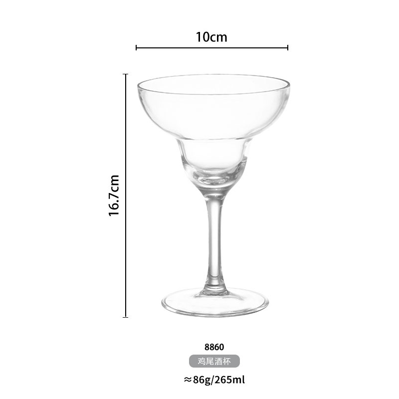 8860 vidrio de cóctel