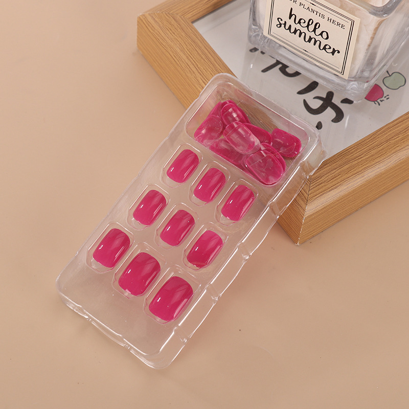 ins风渐变黄穿戴美甲成品假指甲美甲贴片指甲贴片可拆卸指甲nails|undefined