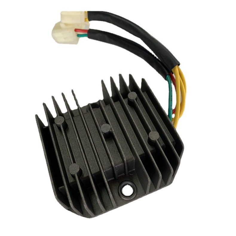 Аксессуары для мотоциклов трехфазный большой песок 125 выпрямитель CH125 зарядное устройство скорость ветра 125 регулятор напряжения 5 проводов