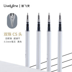Zanshili Feiling 0.5mm プレスゲルペンリフィル 10 個コンビネーションパック スムーズな書き心地 ナビゲーションブレイキングドーンに最適