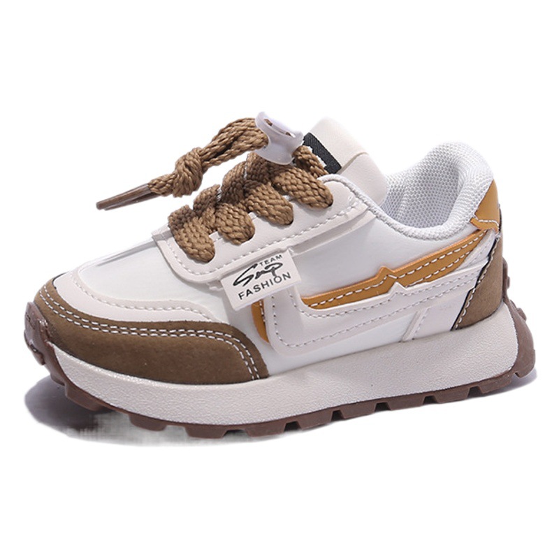 Zapatos de argán para niños al por mayor 2024 Invierno nuevo estilo coreano zapatos casuales de hombres y mujeres zapatos de fondo suave zapatos para correr comercio exterior