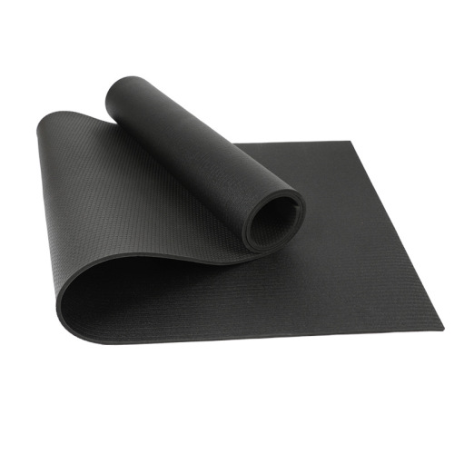 pvc yoga mat black mat PRO6mm non-slip high density wear-resistant ultra-dense fitness floor mat manufacturer direct sales thickened 3Kg