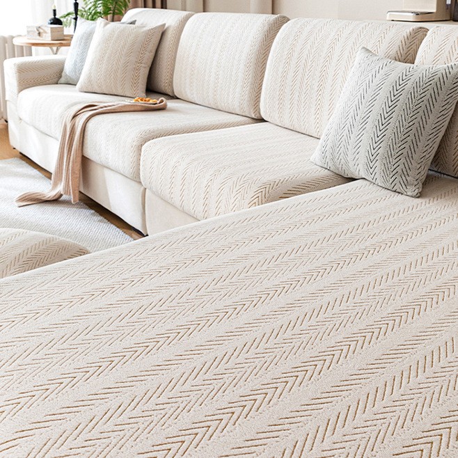 2024 nueva cubierta de sofá cubierta de cojín de sofá de sala de estar todo incluido elástico anti-gato agarrar el sofá con respaldo