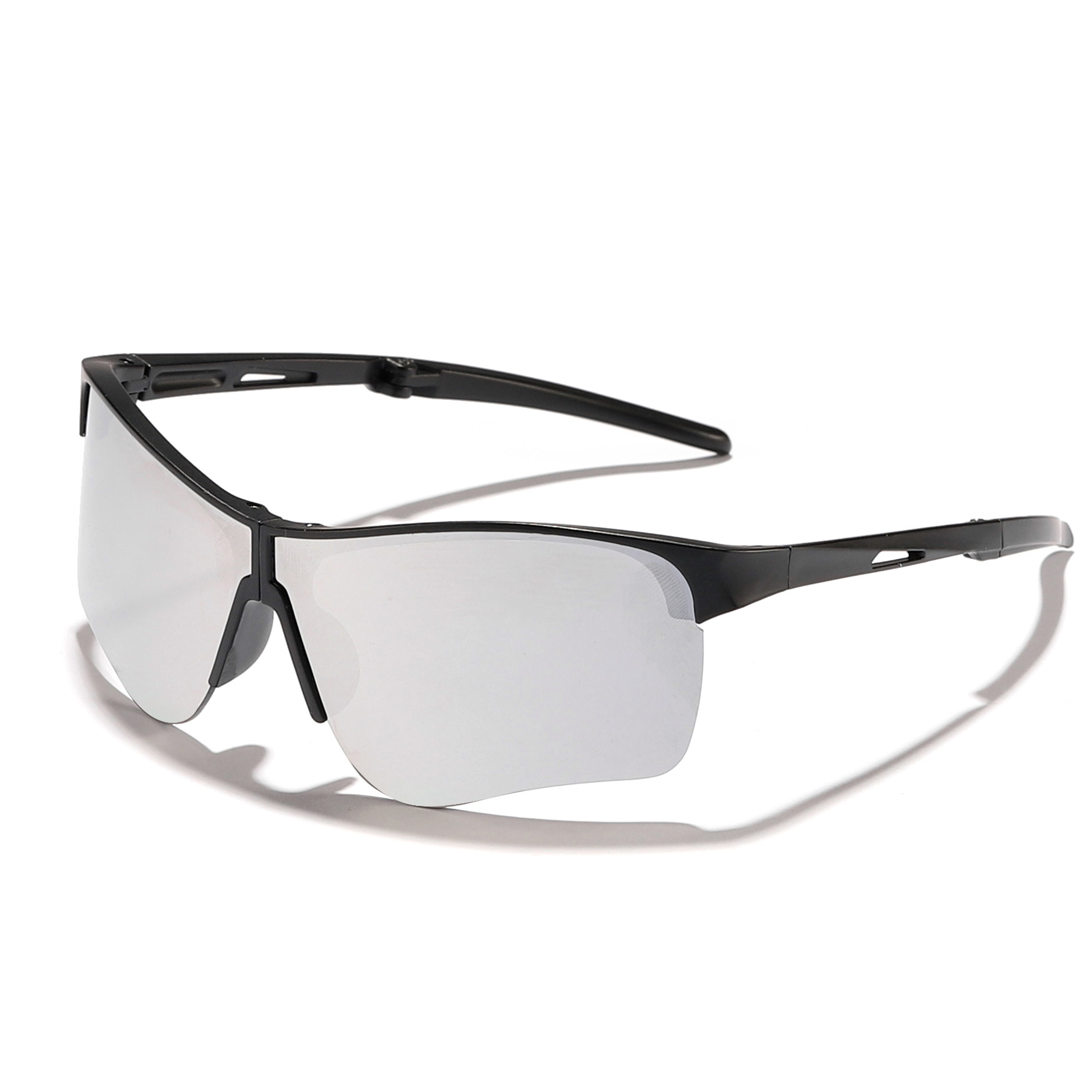 Nuevas gafas de sol de parasol a prueba de viento para ciclismo al aire libre plegable para niños y niñas sin marco gafas de sol de colores