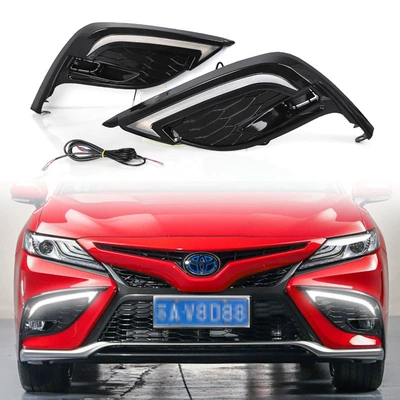 Toyota 21-23 Camry Nikkei Doqquzuncu Nəsil Fengshang Sport üçün LED Gündüz Hərəkət Dönmə Siqnalı