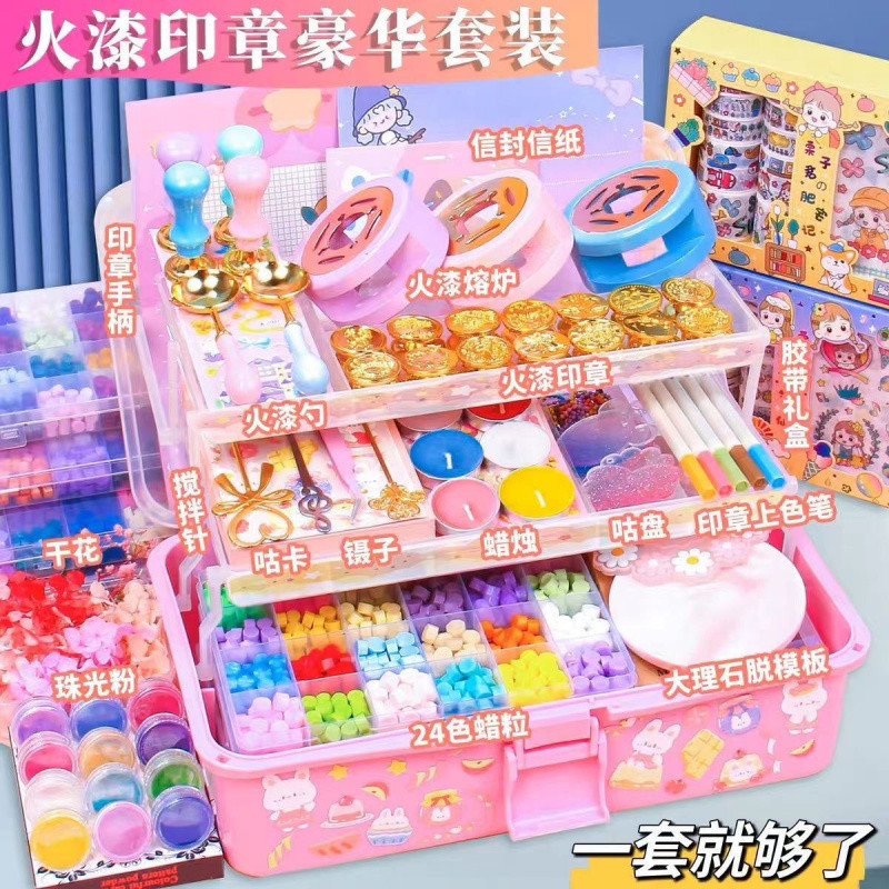 Seal, toy, set, gift box, scheduler