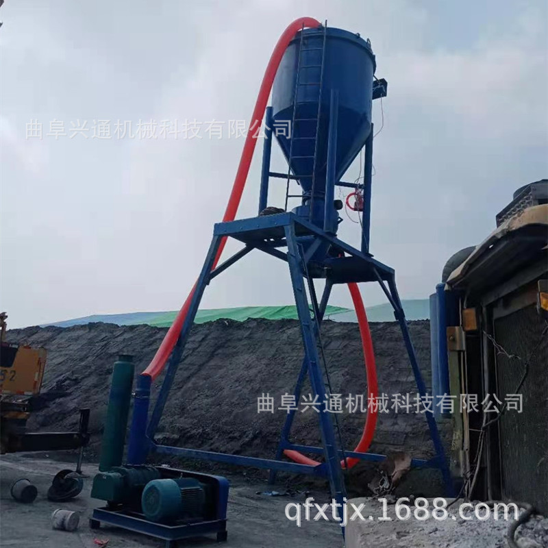 建材散灰机械臂抽灰机厂家 邢台粉煤灰清库负压吸灰机 水泥吸料机