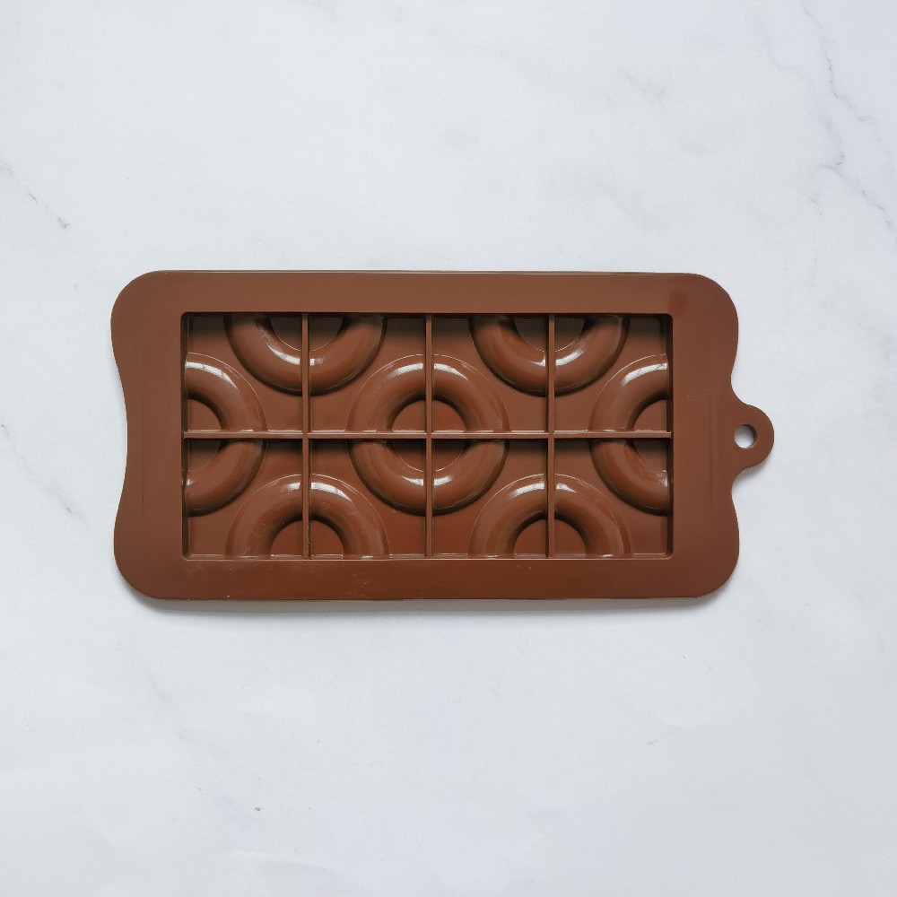 Círculo de chocolate 170 molde de silicona pastel helado pudín molde de postre jabón utensilios