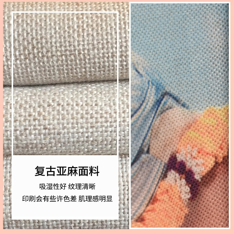 Almohada de pintura al óleo fresca moderna simple almohada de noche cojín sofá almohada impresa felpa respaldo