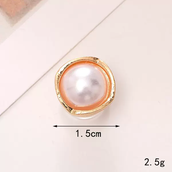 C454-Border Circle Pearl