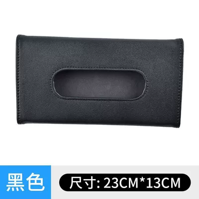 Tissue Holder Hanging Type Creative – Car tissue box/set - tissue-box-clip-black-without-tissue