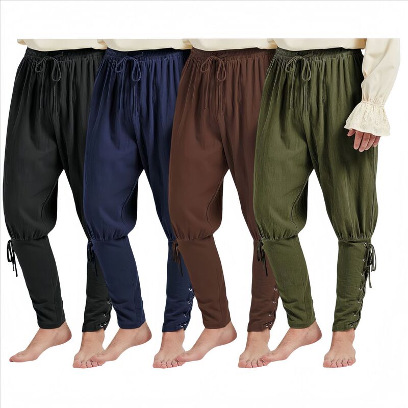 Amazon New European and American Air Eye Lace-up Ankle Strap Pants Medieval Viking Leggings Cotton and Linen Trousers Amazon New European and American Air Eye Lace-up Ankle Strap Pants Medieval Viking Leggings Cotton and Linen Trousers