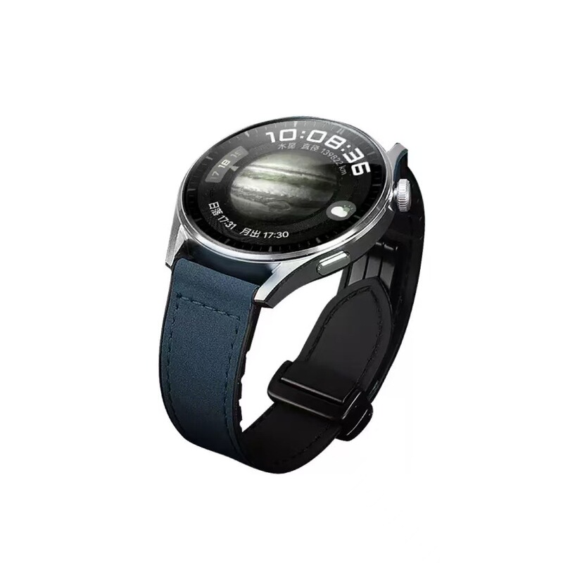 适用苹果表带iwatchS9代S8Apple智能手表带7654321真皮磁吸表带|undefined