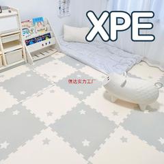 Xpe厚手ステッチ登りマット2cm厚さ赤ちゃん登りマットリビングルーム子供防湿マット