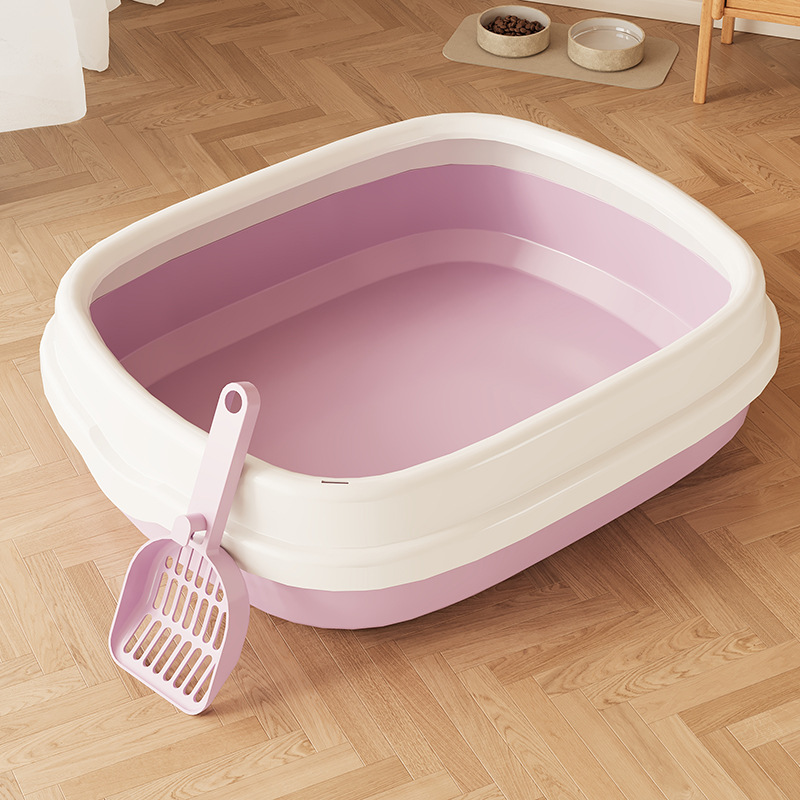 보라색 [무료 고양이 쓰레기 국자]