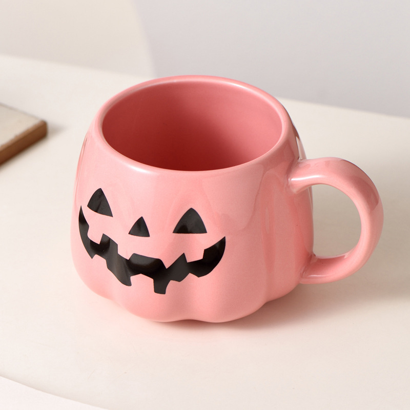 クロスボーダー新しいハロウィンカボチャカップクリエイティブマグレトロホリデーウォーターカップ実用的なカップカボチャカップ|undefined
