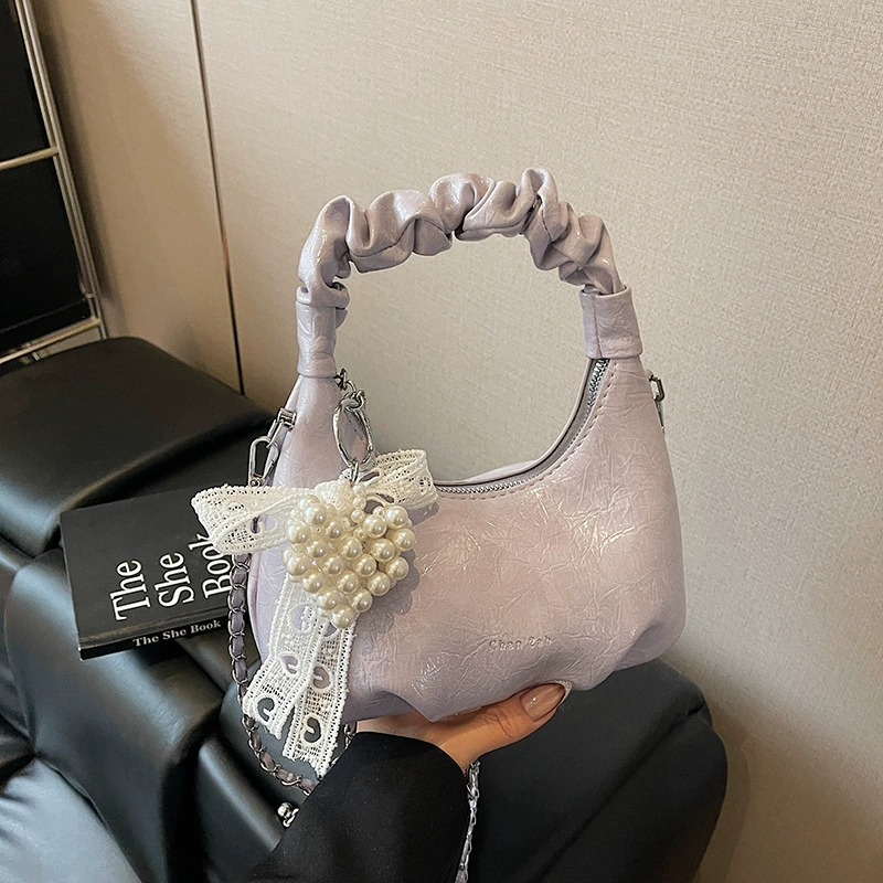 Small small bag, summer universal handheld shoulder bag, chain bag