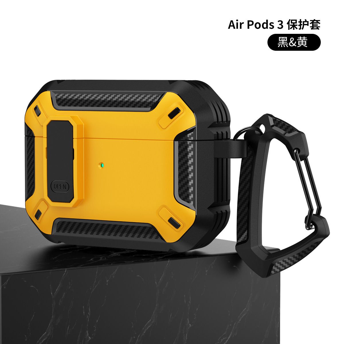 Nuevo modelo de funda protectora para Airpods Pro 3, funda protectora para auriculares Apple de 4.ª generación, funda para auriculares Airpods 4 con interruptor