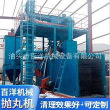 网带式抛丸机喷砂机铝模板网带抛丸机工件表面清理连续工作式