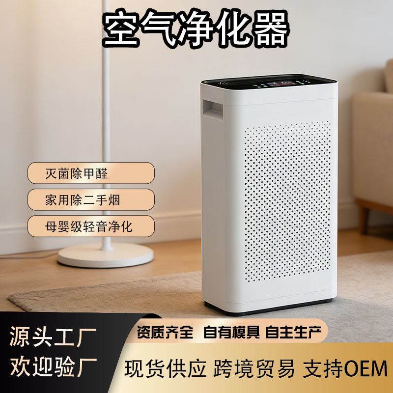 Customized Wholesale Negative Ion Formaldehyde-Removing Smart Sterilizing Air Purifier for Household Use That Removes Pet Dander and Second-Hand Smoke Customized Wholesale Negative Ion Formaldehyde-Removing Smart Sterilizing Air Purifier for Household Use That Removes Pet Dander and Second-Hand Smoke