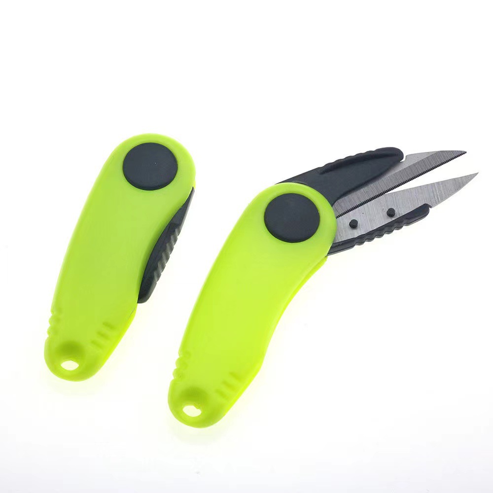 Forbici pieghevoli a bocca curva, pinze per lenze, attrezzi, forniture e attrezzatura da pesca_voghion.com