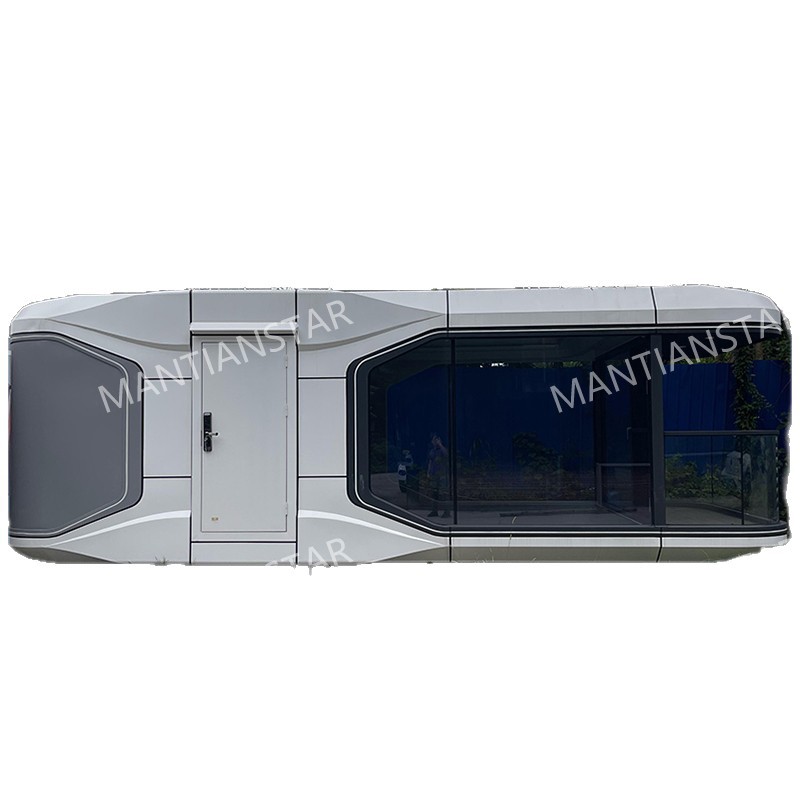 Cápsula espacial modular, casa móvil, alojamiento residencial, turismo, sala de sol, casa inteligente, contenedor, cápsula de manzana, precio de fábrica