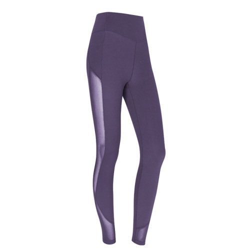 New mesh yoga pants for women to wear as outerwear, high-waisted, hip-lifting, tight-fitting yoga clothes, running sports, fitness leggings