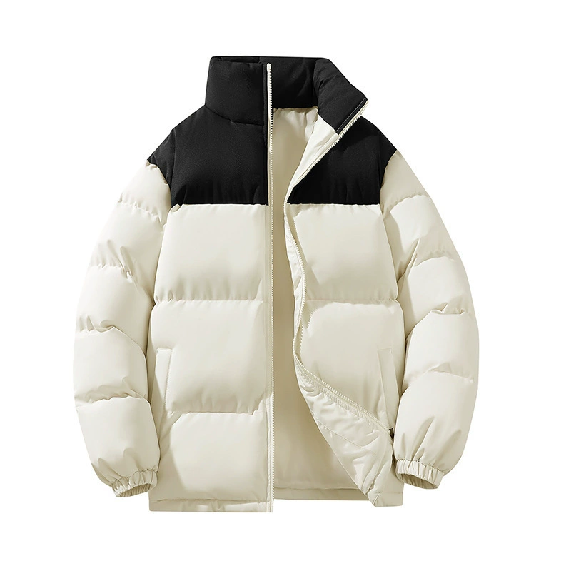 Демисезонный модный пуховик для leisure, свободный крой, oversize