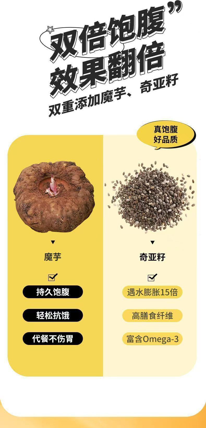 White Kidney Bean & Chia Seed Soy Milk Powder (白芸豆奇亚籽豆浆粉) — 175g Daily Fiber Drink Mix overview