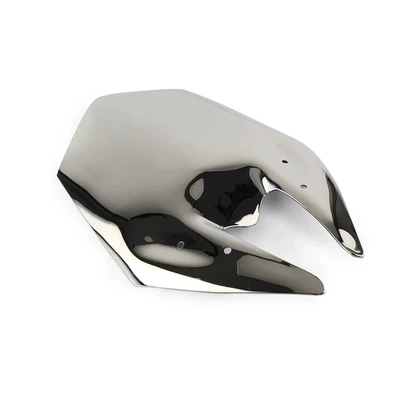 for Kawasaki Z800: Motorcycle front windshield - 06040005-silver-plated