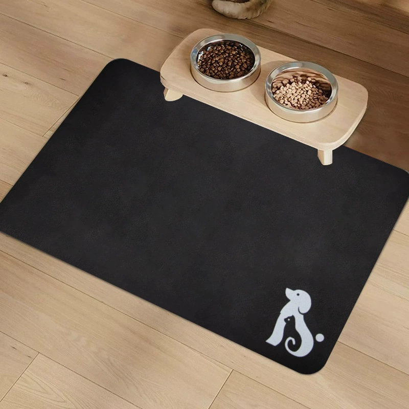 Простой собака диатомовая грязь коврик для домашней ванной коврик для домашних животных абсорбционный коврик для ног коврик для домашних хозяйств оптом
