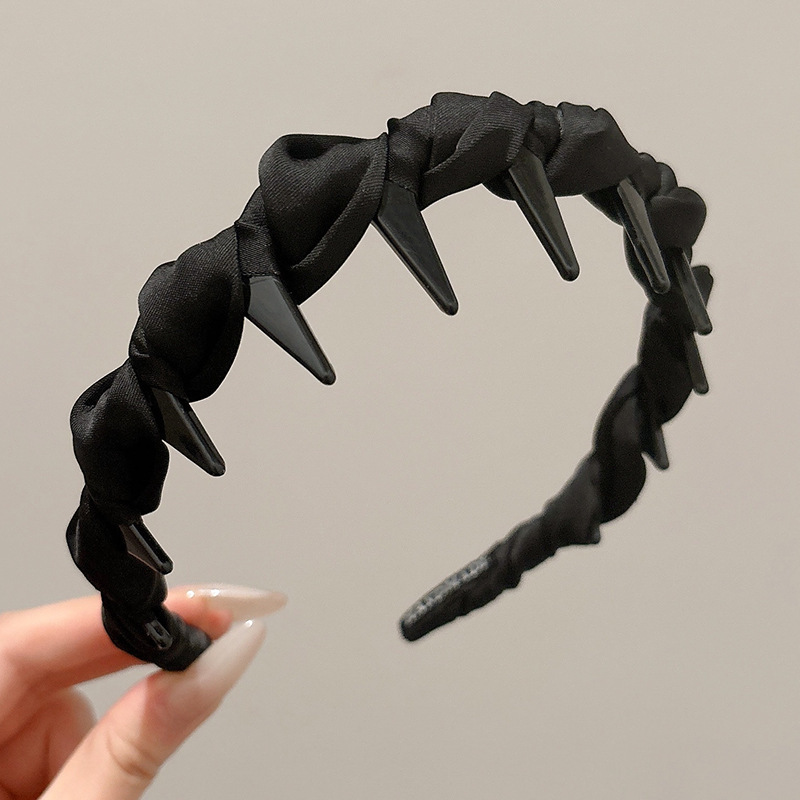 Diadema alta para mujer, nueva colección 2026, accesorio para el cabello estilo Chanel francés, elegante banda ancha para el cabello.