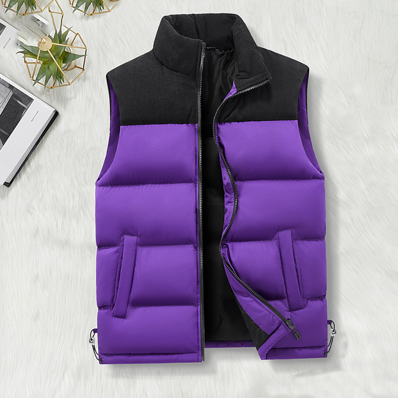 Chaqueta sin mangas al aire libre herramientas de algodón intercalado transfronterizo chaleco de invierno camisa de hombro chaleco de algodón hombre personalizado