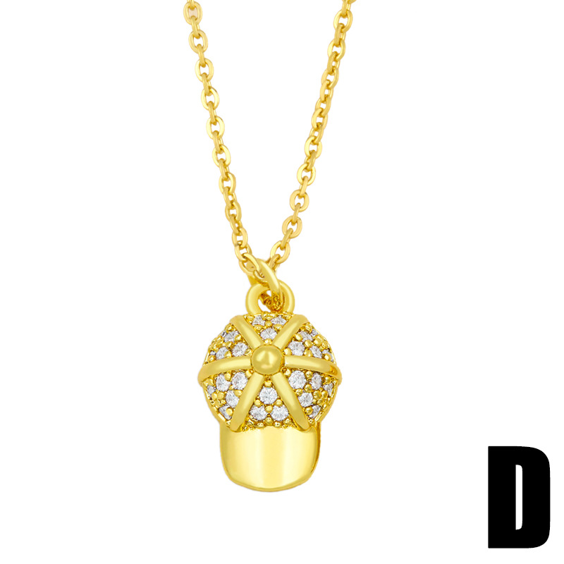 fruit elephant lock hats fashion clavicle chain necklace wholesale jewelry Nihaojewelry