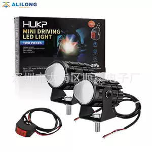 LED Motosiklet İşıqları Mini Projektorlar Yüksək və Aşağı Şüa Köməkçi Fənərlər Xarici Elektrikli Nəqliyyat Vasitəsi İşıqları
