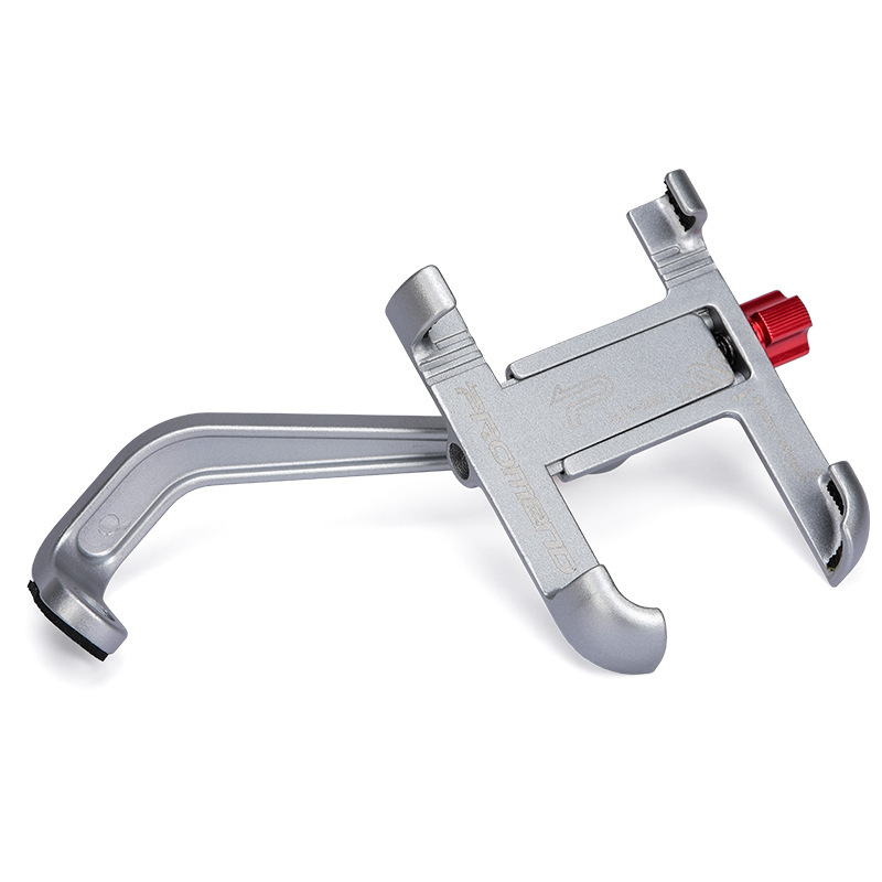 Soporte de teléfono móvil de motocicleta PROMEND ajuste giratorio Bicicleta Vehículo eléctrico navegación aleación de aluminio soporte de teléfono móvil