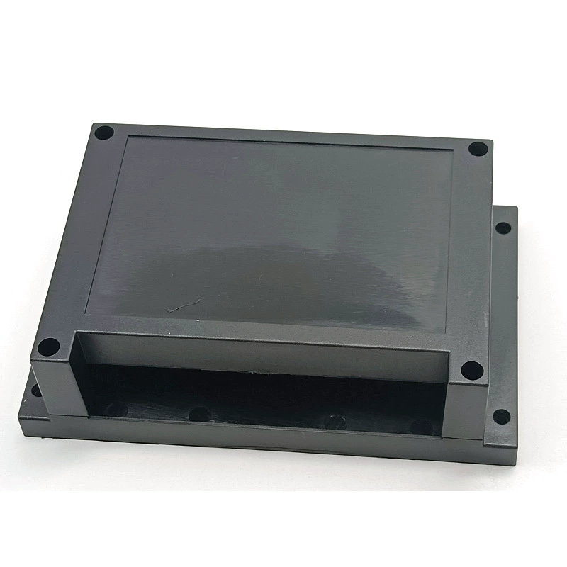 Корпус контроллера из пластика для рельсового монтажа, корпус ПЛК, промышленный корпус для систем управления, 145X90X40мм