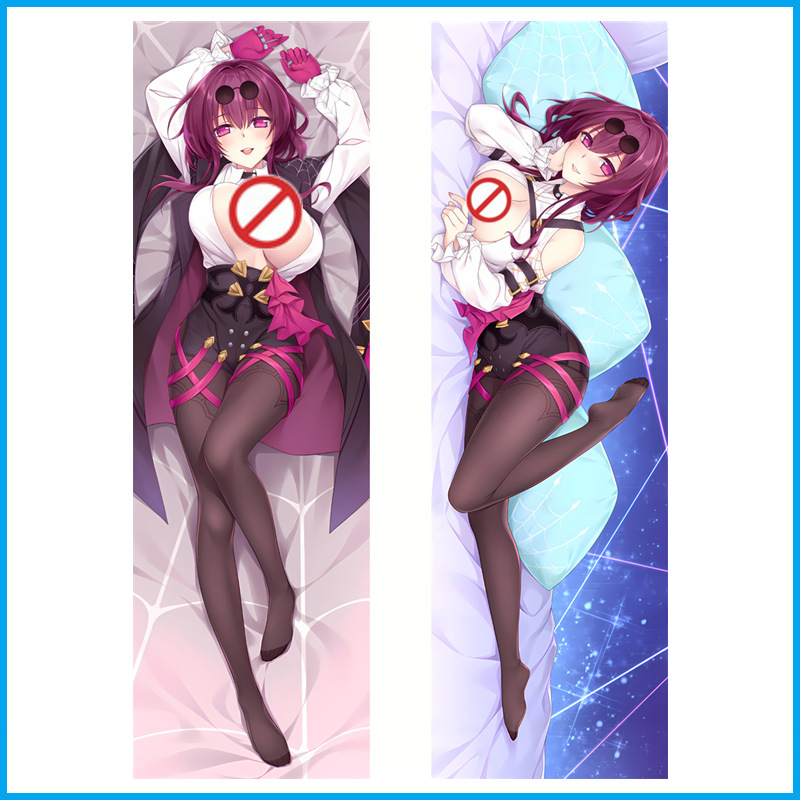 Honkai Star Rail Housse de Coussin en Peluche - Couverture de Jeu Anime