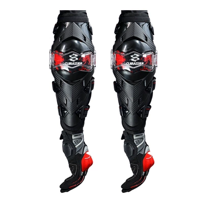 Protective Equipment Elbow Protectors Motorcycle – Motorcycle Safety Supplies - e09-black-and-red